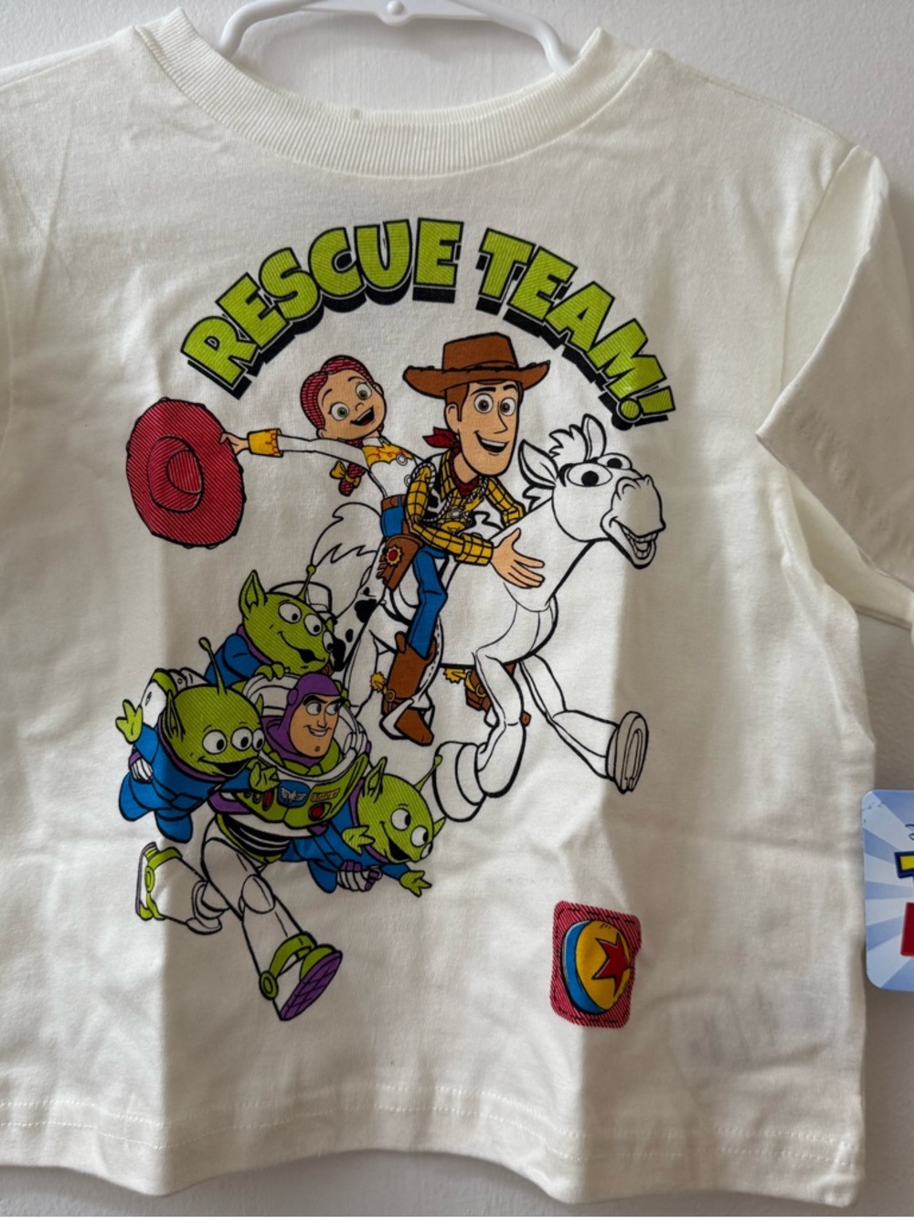 Toy Story 'Rescue Team' Short Sleeve Tee - White